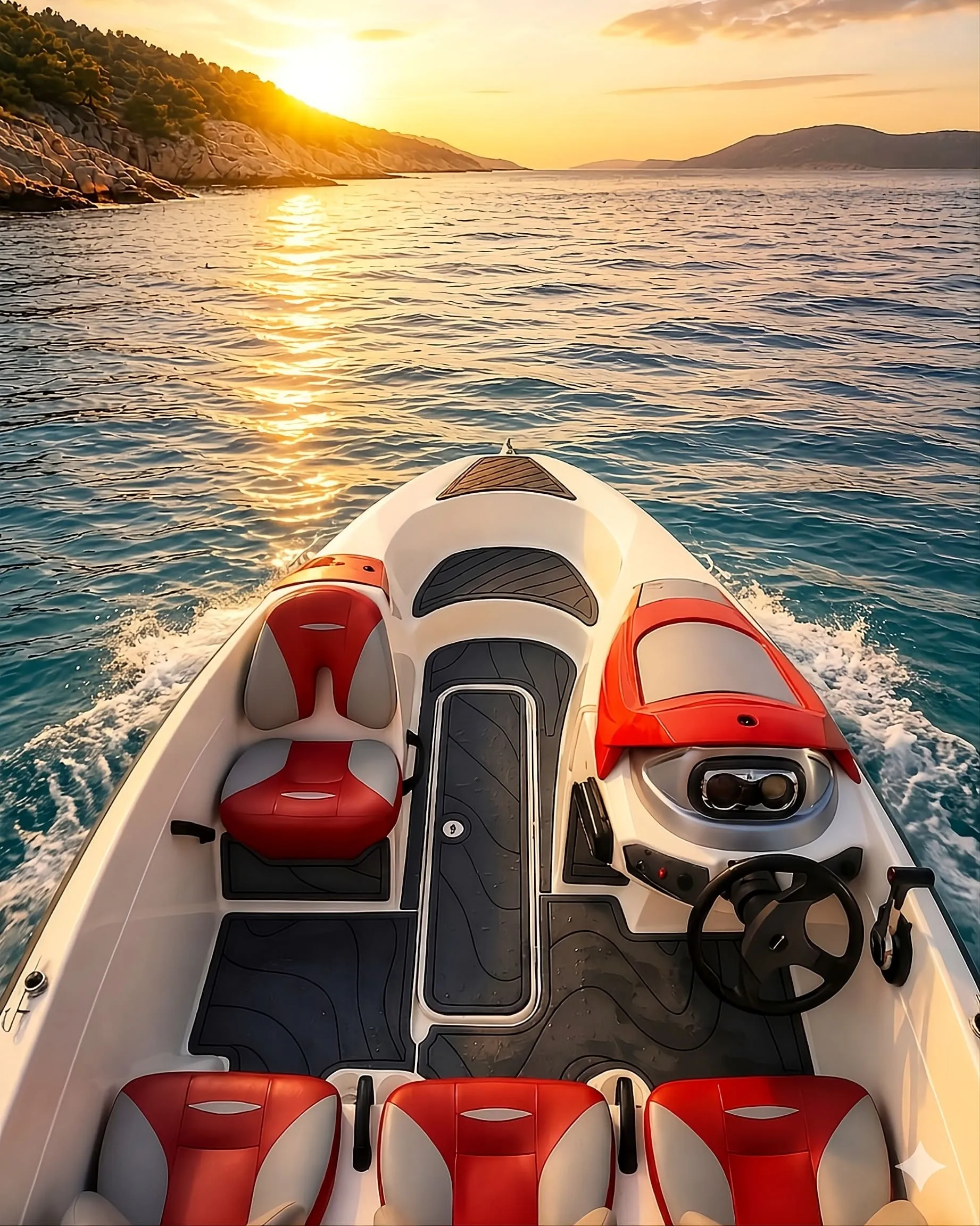 Speedboat flooring