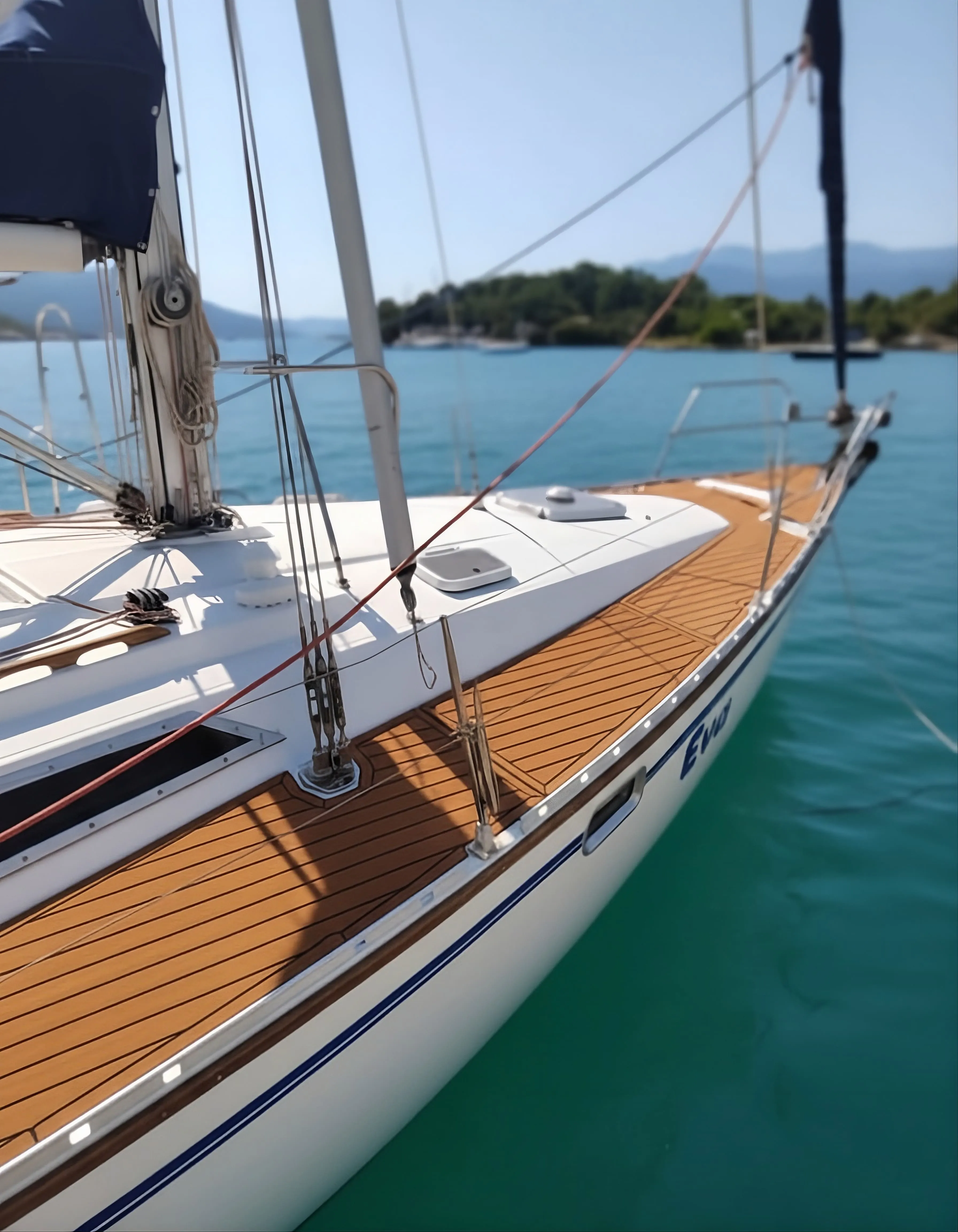 S-Deck sailboat