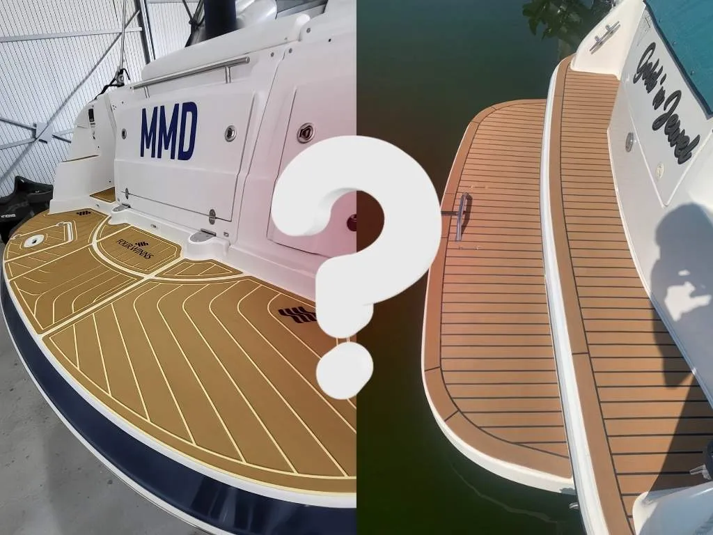 S-Deck vs Teak — poređenje materijala za deking plovila